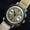 Oriental Steel Dual Chronograph Step Case Watch (SOLD)