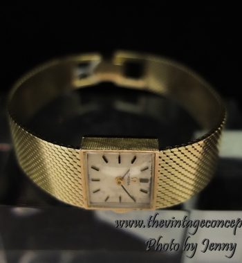Omega 14K YG Lady Watch (SOLD) - The Vintage Concept