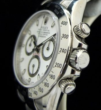 Rolex Daytona Stainless Steel White Dial 116520 (SOLD) - The Vintage Concept