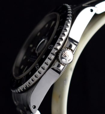 Rolex GMT Master II Black Bezel 16710 (SOLD) - The Vintage Concept