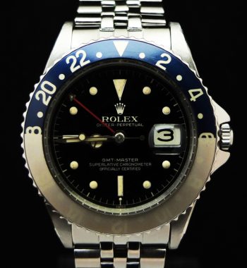 Rolex Gilt GMT Chapter Ring 1675 (SOLD) - The Vintage Concept