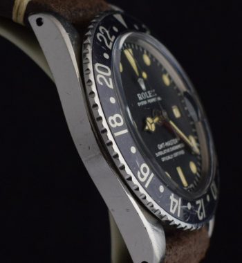Rolex GMT Master " Long E " 1675 (SOLD) - The Vintage Concept