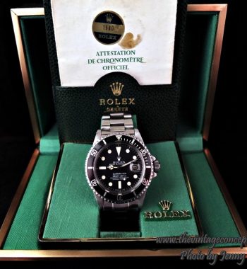 Rolex Submariner Matte Dial 1680 w/ Punched Paper (SOLD) - The Vintage Concept