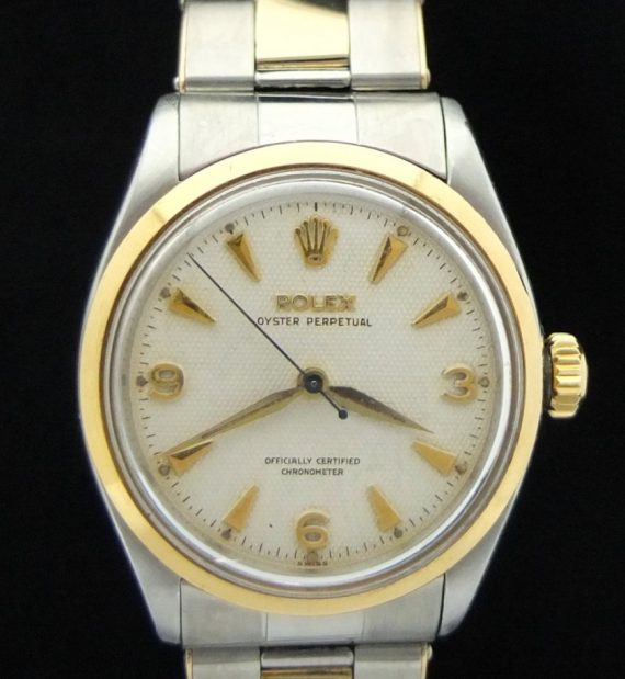 Rolex Oyster Perpetual Semi-Bubble Two-Tones 6284 (SOLD) - The Vintage Concept