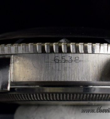 Rolex Unpolished Case Big Crown Gilt Dial 6538 4 Lines (SOLD) - The Vintage Concept