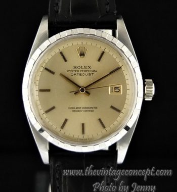 Rolex Datejust Champagne Dial 6605 (SOLD) - The Vintage Concept