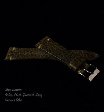 22 x 16mm Vintage Brown Calf Leather Strap - The Vintage Concept