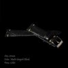 20 x 16mm Matte Greyish Black Crocodile Strap  (SOLD)