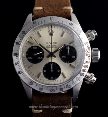 Rolex Daytona Silver Dial 6265 (SOLD) - The Vintage Concept
