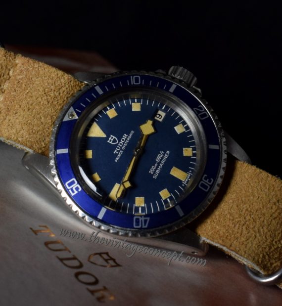 Tudor Submariner Blue Snowflake 9411/0 (SOLD) - The Vintage Concept