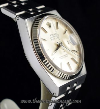 Rolex Datejust Oysterquartz Silver Dial 17014 (Full Set) ( SOLD ) - The Vintage Concept
