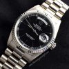 Rolex Day-Date 18K WG Black Dial 18239 (SOLD)
