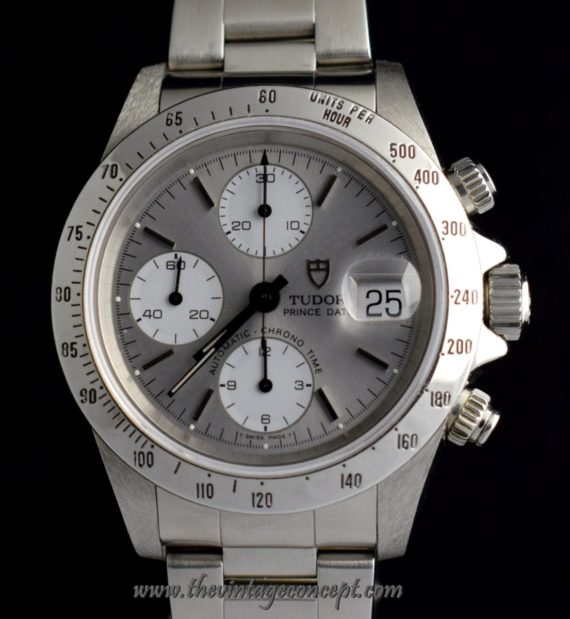 Tudor Prince Date Grey Dial Chronograph 79280 (SOLD) - The Vintage Concept