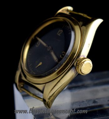 Rolex Oyster 18K YG Gilt Dial Manual Winding Early Series (SOLD) - The Vintage Concept