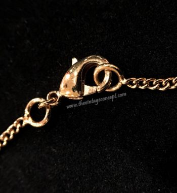 Chanel Turn Lock Logo Necklace ( SOLD ) - The Vintage Concept