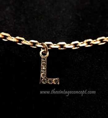 Celine Logo Necklace (SOLD) - The Vintage Concept