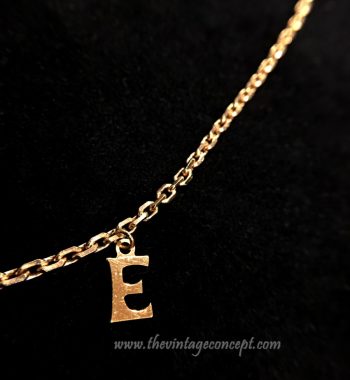 Celine Logo Necklace (SOLD) - The Vintage Concept