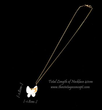 Chanel Butterfly Necklace (SOLD) - The Vintage Concept