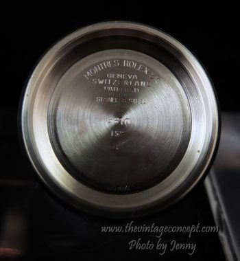Rolex Explorer Gilt Dial No Coronet 6610 (SOLD) - The Vintage Concept