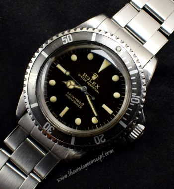 Rolex Submariner Chocolate Gilt Dial 5513 (SOLD) - The Vintage Concept