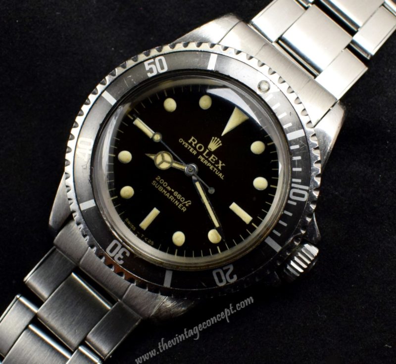 Rolex Submariner Chocolate Gilt Dial 5513 (SOLD) - The Vintage Concept
