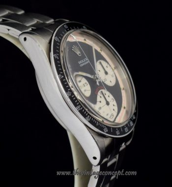 Rolex Daytona Paul Newman Black Dial 6241 (SOLD) - The Vintage Concept