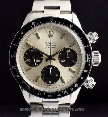 Rolex Daytona Silver Sigma Dial 6263 (SOLD) - The Vintage Concept