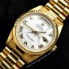 Rolex Day-Date 18K Yellow Gold Marble Dial Roman Index 18238 (SOLD)