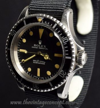 Rolex Submariner Matte Dial 5513 ( SOLD ) - The Vintage Concept