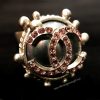 Chanel Pink Stone Rock Style Ring (SOLD)