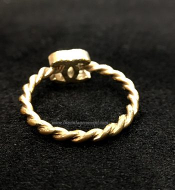 Chanel Slim Logo Ring (SOLD) - The Vintage Concept