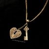 Chanel Key & Heart Necklace 02P (SOLD)