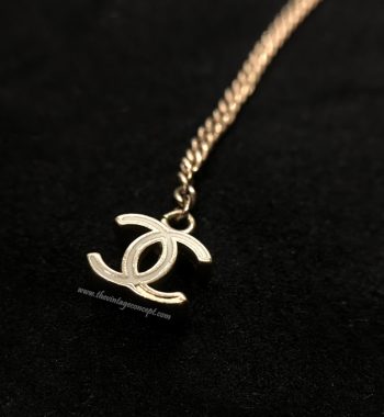 Chanel Heart No.5 Adjustable Long Necklace (SOLD) - The Vintage Concept