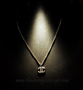 Chanel Blink Blink Logo Necklace (SOLD) - The Vintage Concept