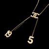 Chanel Small Logo 「5」 & 「19」 Necklace (SOLD)