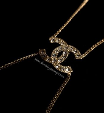 Chanel Small Logo 「5」 & 「19」 Necklace (SOLD) - The Vintage Concept