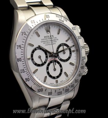 Rolex Daytona White Dial 16520 " A " Series with Service Paper (SOLD) - The Vintage Concept