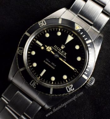 Rolex Submariner Small Crown 5508 ( SOLD ) - The Vintage Concept