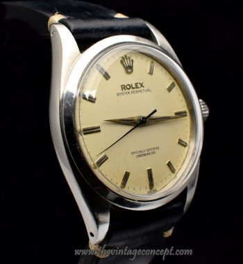 Rolex Oyster Perpetual Creamy Dial 6614 (SOLD) - The Vintage Concept