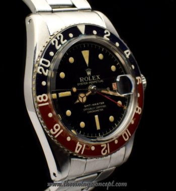 Rolex GMT Master Gilt Dial No Guard 6542 (Complete Full Set) ( SOLD ) - The Vintage Concept