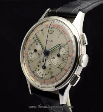 Gallet Steel Multichron 12H Chronograph (SOLD) - The Vintage Concept