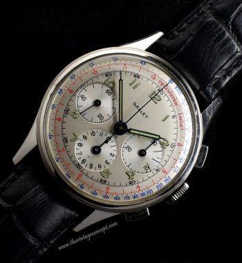 Gallet Steel Multichron 12H Chronograph (SOLD) - The Vintage Concept