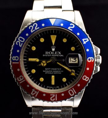 Rolex GMT Master Radial 1675 (SOLD) - The Vintage Concept
