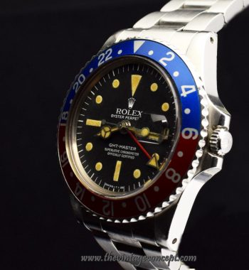 Rolex GMT Master Radial 1675 (SOLD) - The Vintage Concept