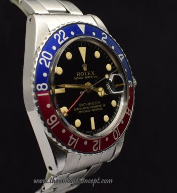 Rolex GMT Master Gilt Dial 1675 with Paper ( SOLD ) - The Vintage Concept