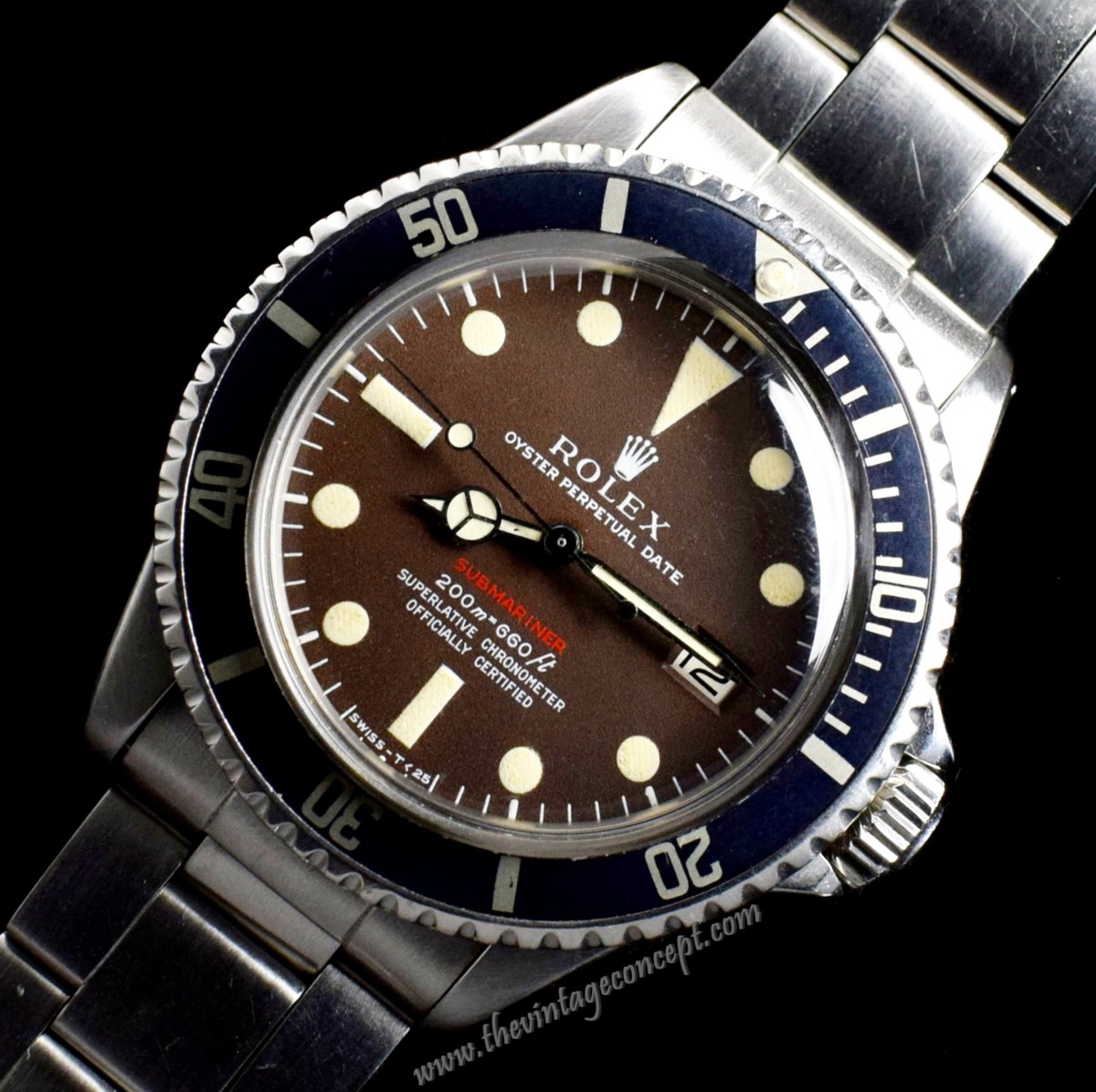 Rolex Submariner Single Red 1680 ( with 