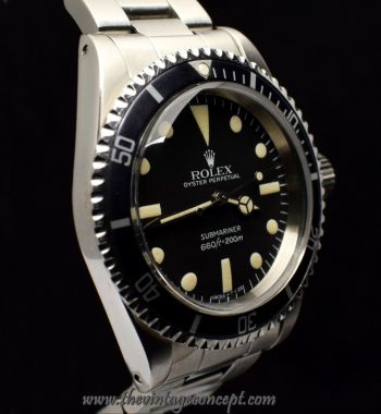 Rolex Submariner Maxi Dial MK IV 5513 (SOLD) - The Vintage Concept