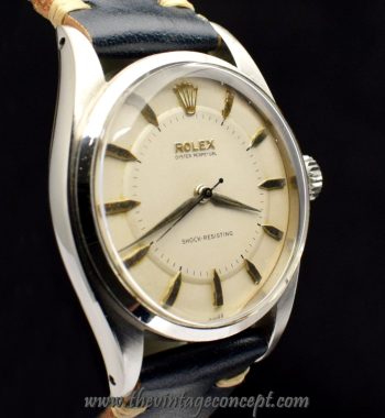 Rolex Big Bubble White Dial 6352 (SOLD) - The Vintage Concept