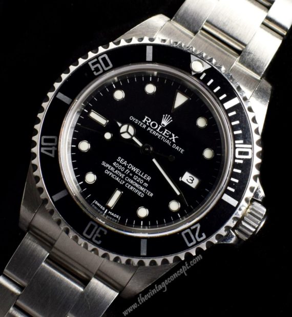 Rolex Sea-Dweller "Swiss Made" Dial 16600 (SOLD) - The Vintage Concept
