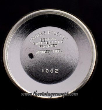 Rolex Air-King Matte Black Dial 5500 (SOLD) - The Vintage Concept